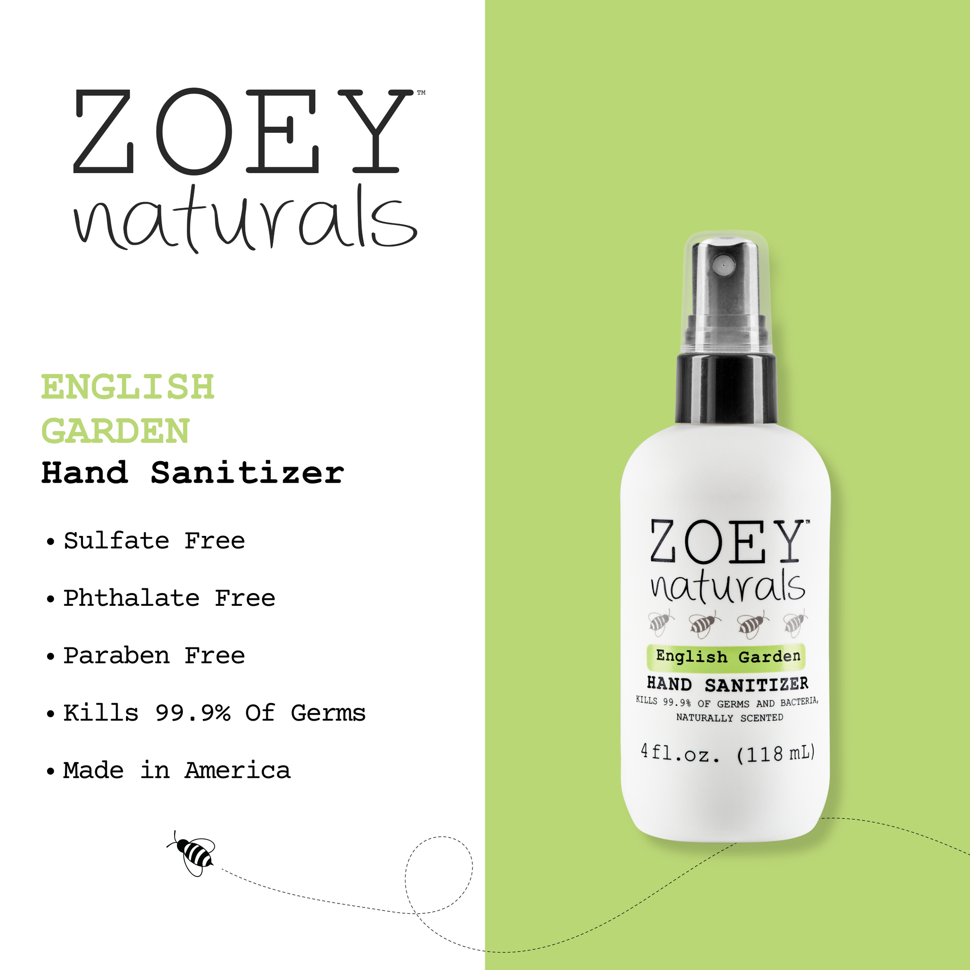 Naturally Scented Moisturizing Hand Sanitizer