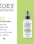 Naturally Scented Moisturizing Hand Sanitizer