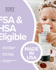 Natural Diaper Rash Cream FSA HSA Eligible