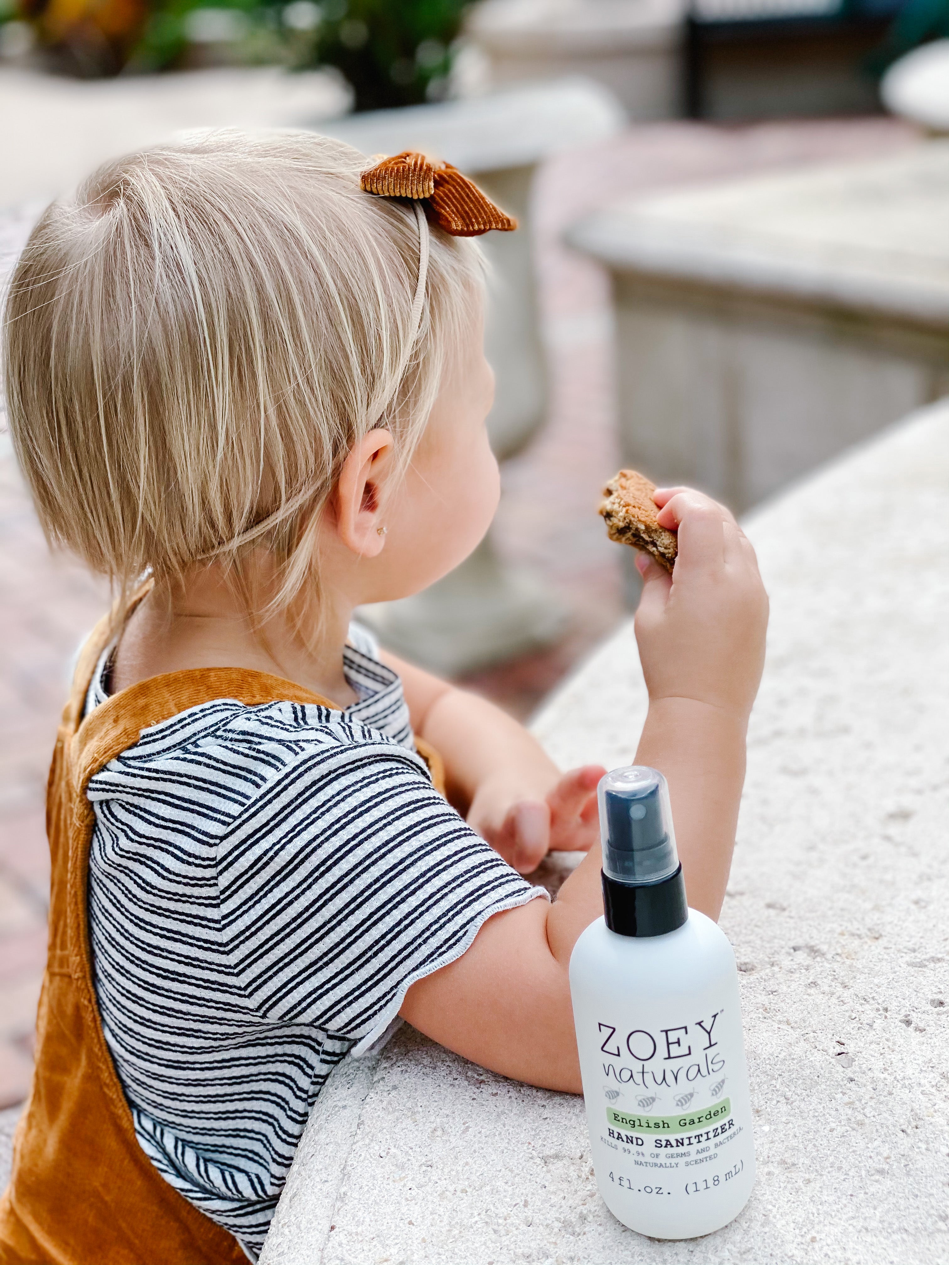 Zoey Naturals Hand Sanitizer Spray English Garden