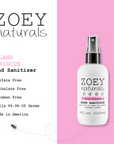 Naturally Scented Moisturizing Hand Sanitizer