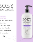 Natural Lavender Baby Wash