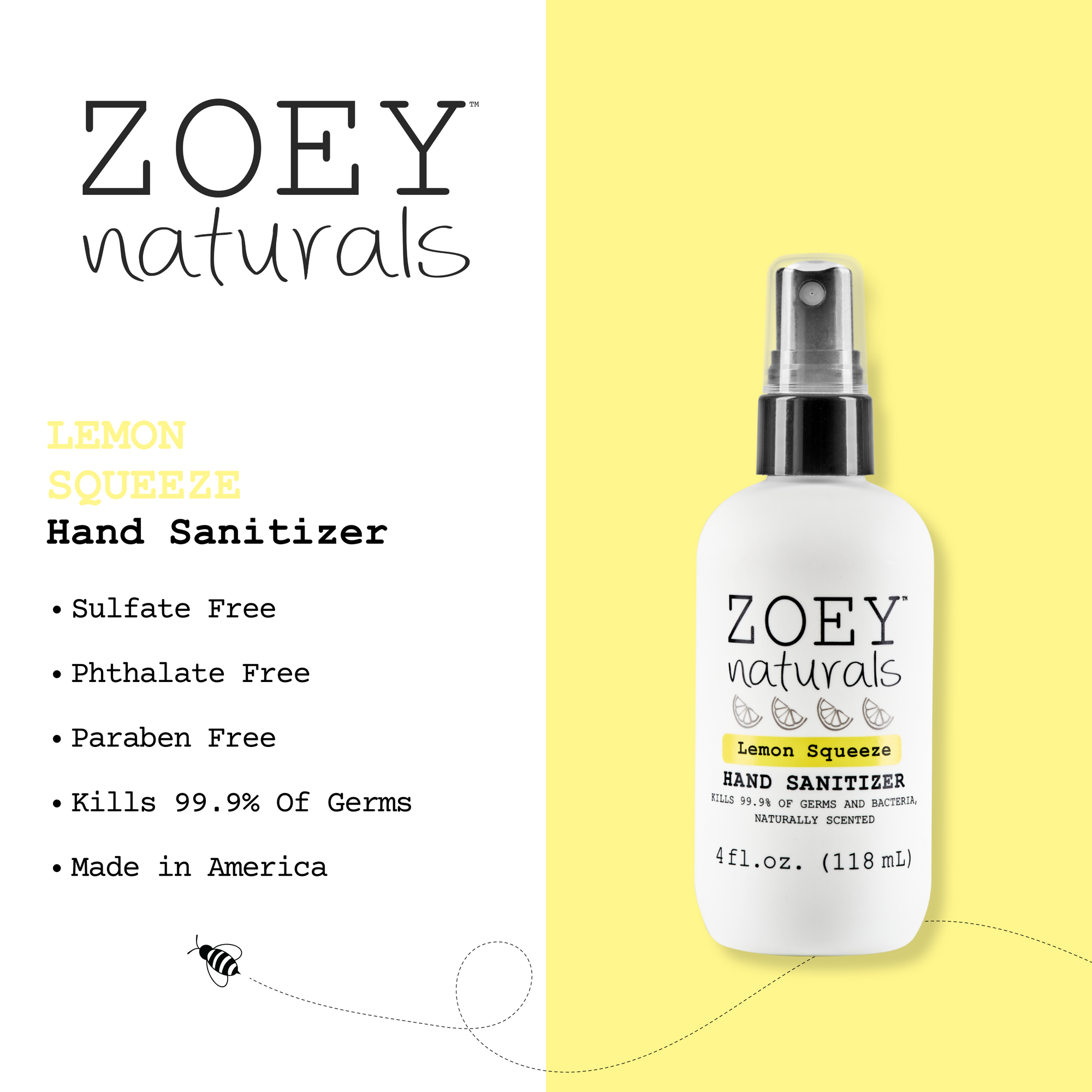Naturally Scented Moisturizing Hand Sanitizer