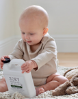 SLS sulfate free baby safe laundry detergent