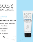 Zoey Naturals SPF 50 Natural Sunscreen for Kids