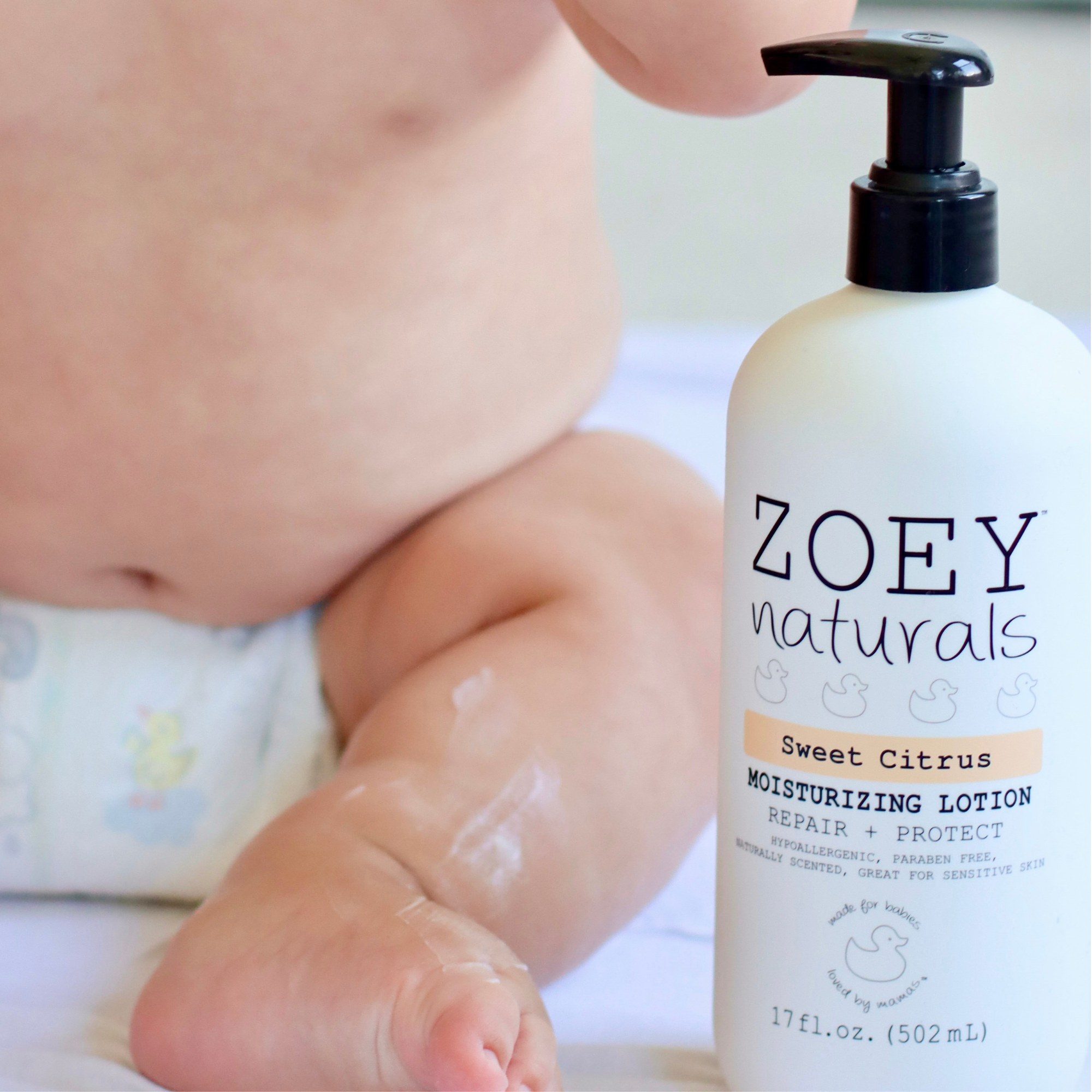 Zoey Naturals Sweet Citrus Baby Lotion