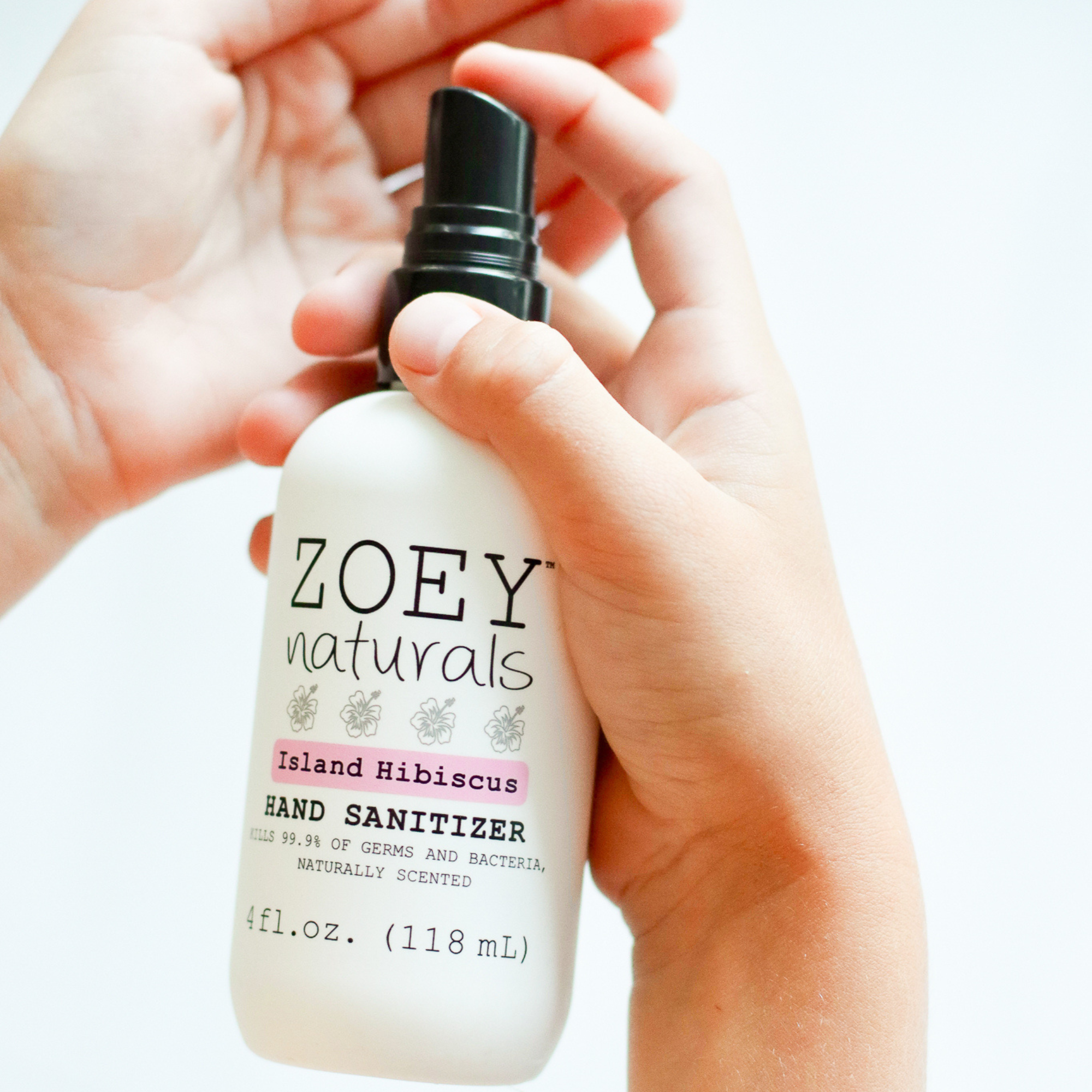 Zoey Naturals Hand Sanitizer Island Hibiscus