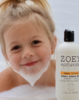 best children's bubble bath sulfate free zoey naturals