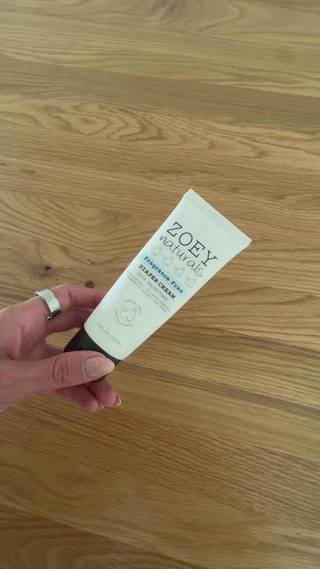 Zoey Naturals Zinc Oxide Diaper Rash Cream