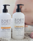 Zoey Naturals Baby 2 in 1 Wash and Lotion Citrus Naturally Scented