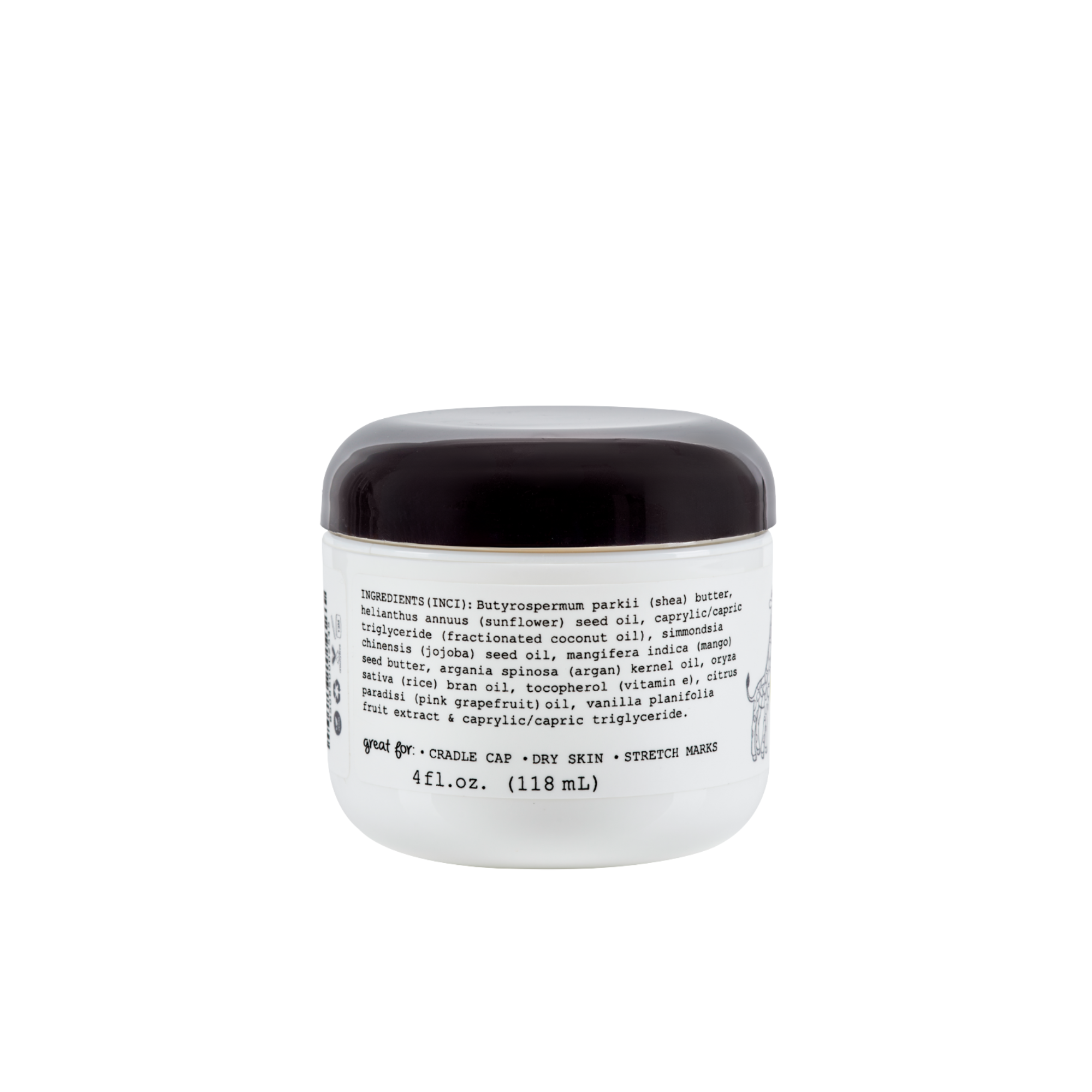 Vanilla Grapefruit Body Butter back