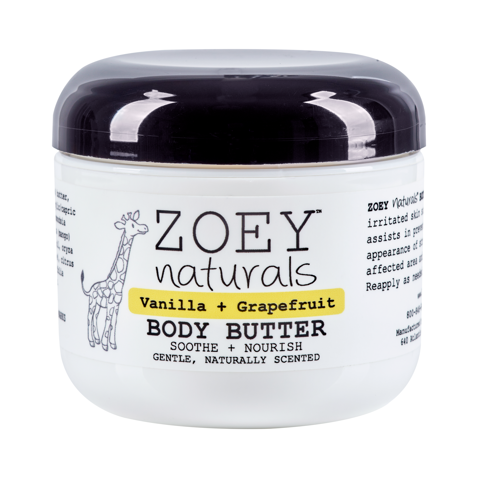 Body Butter for baby cradle cap and stretch mark lotion