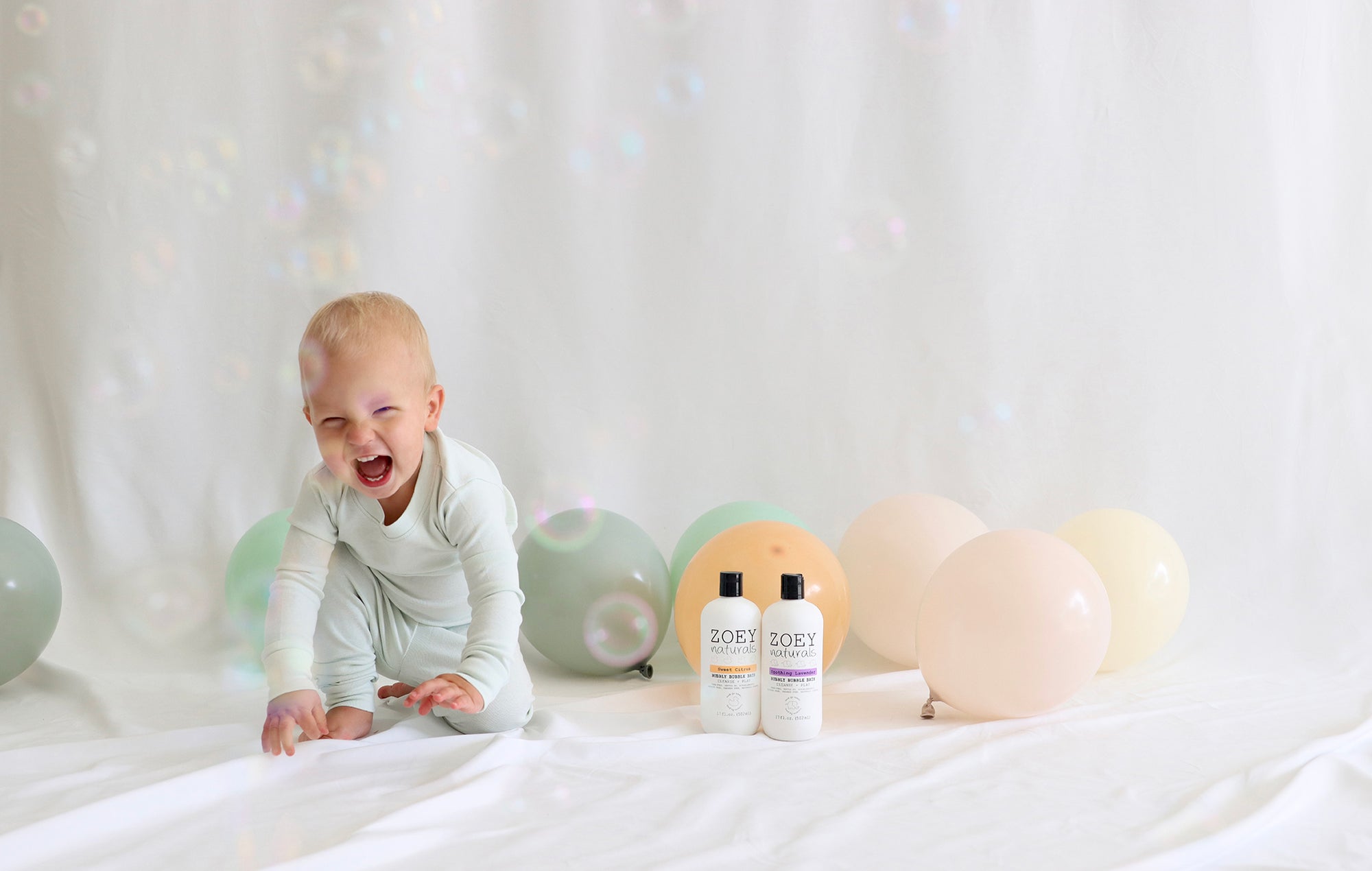 Toddler and Baby Bubble Bath