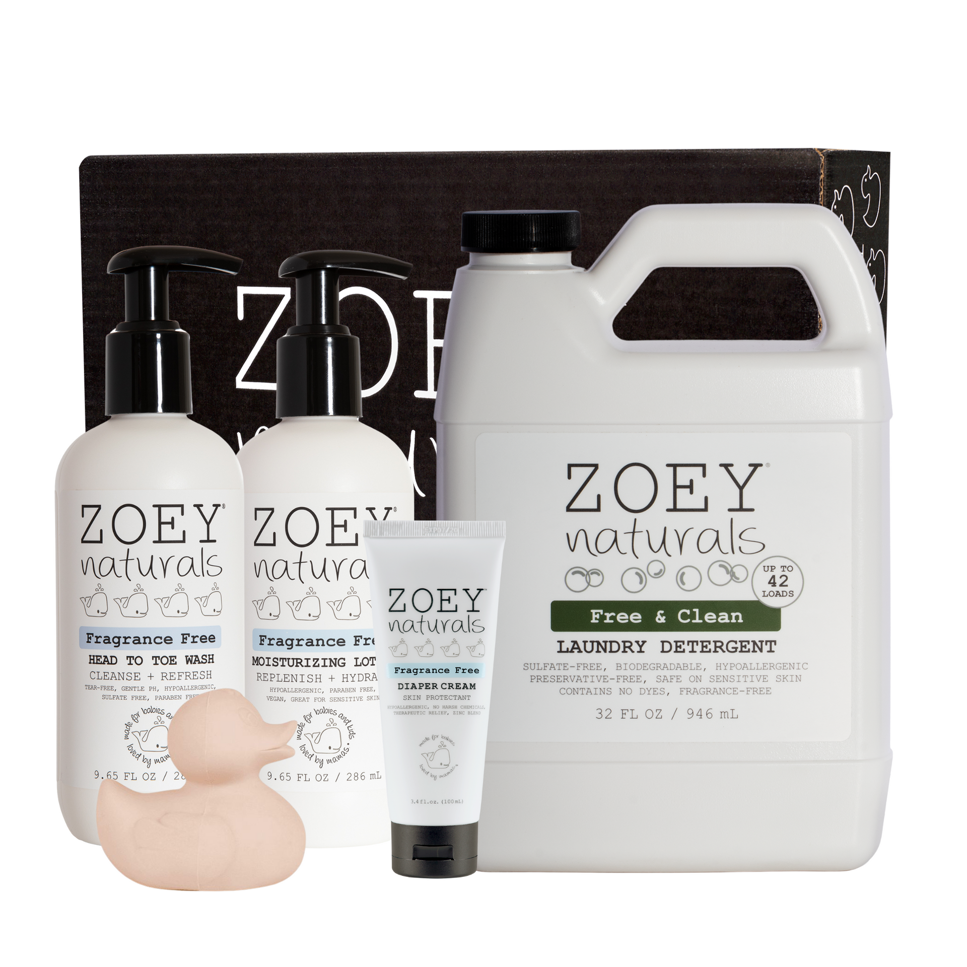 Zoey Naturals Fragrance Free Newborn Set - Main Image