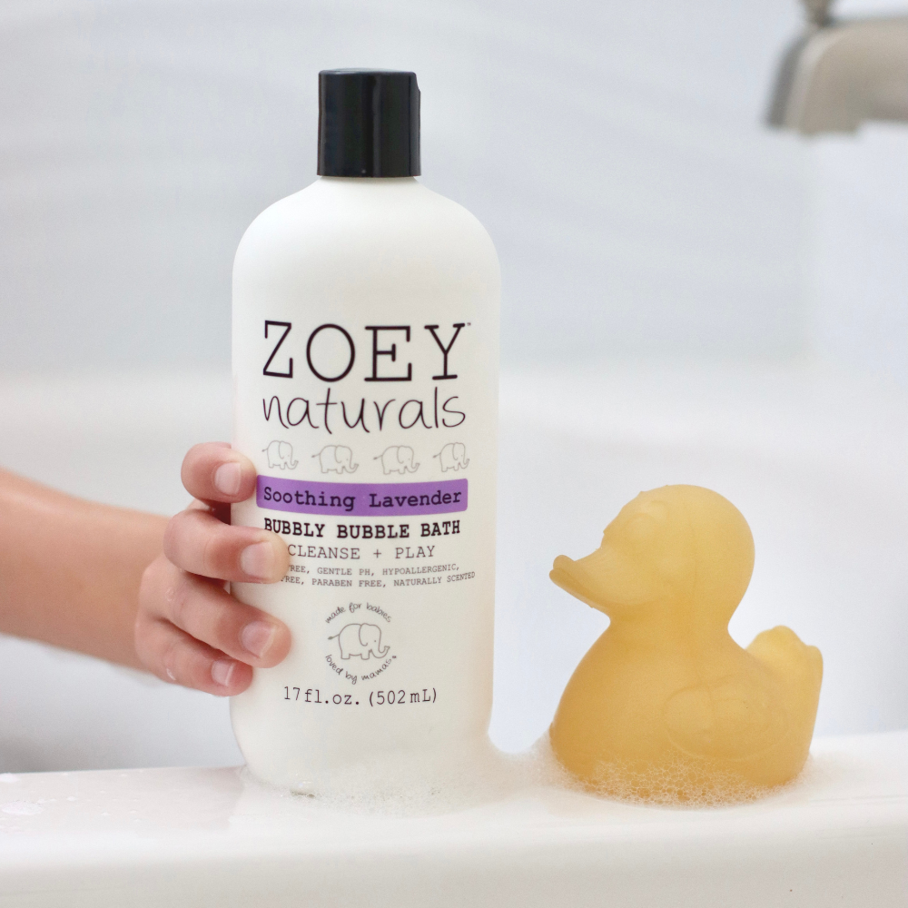 gentle sulfate free children's lavender bubble bath