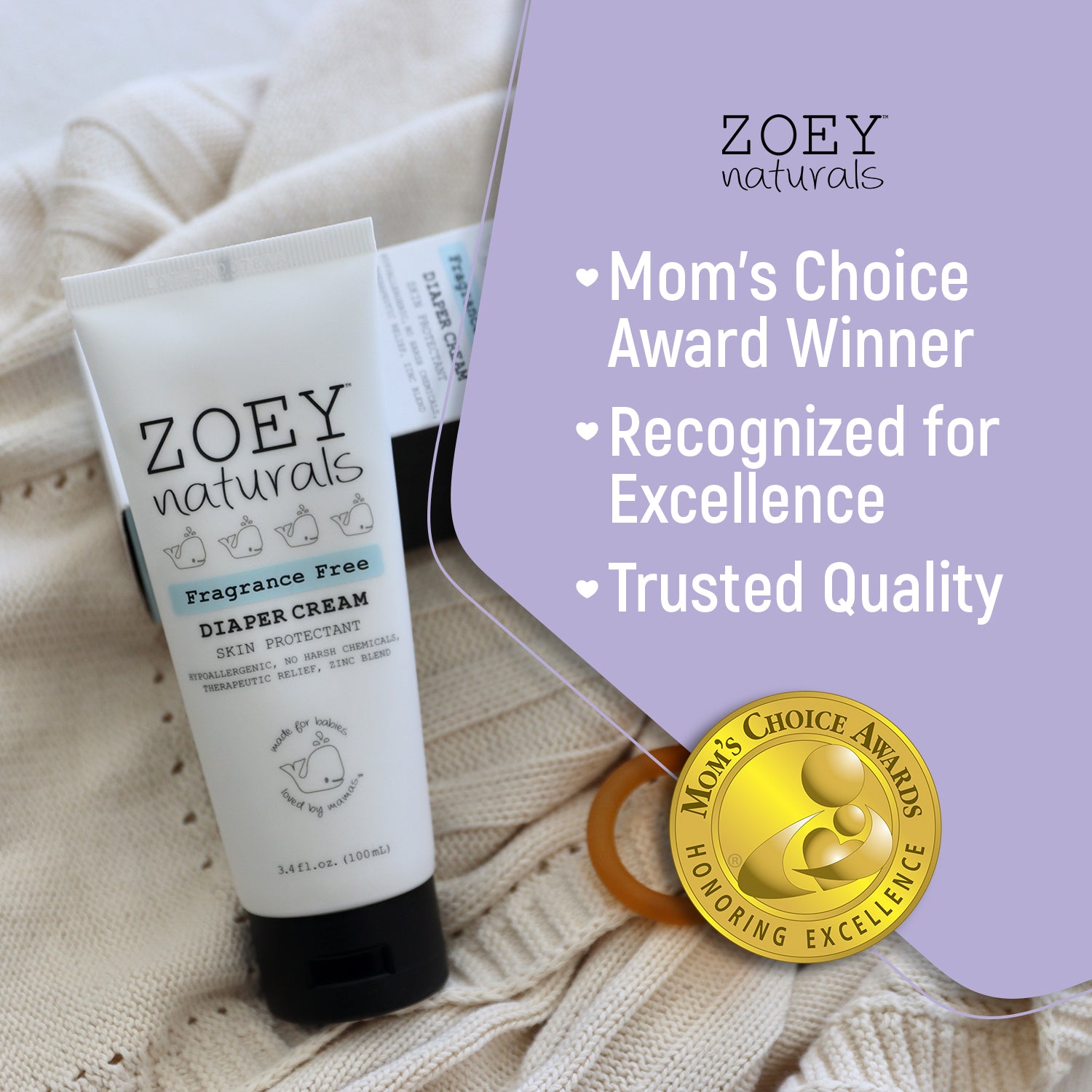 Award Winning Diaper Rash Cream