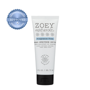 Zoey Naturals SPF 50+ Sheer Finish Mineral Sunscreen for Kids