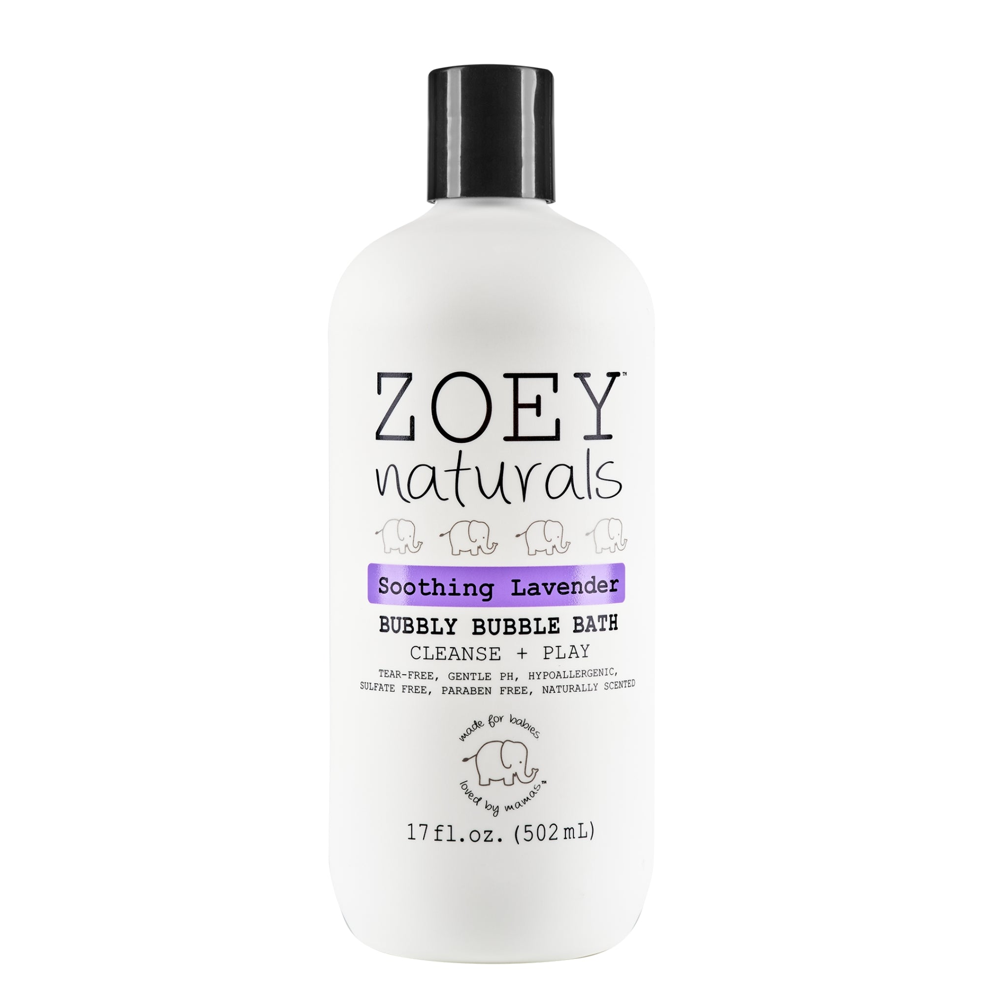 Children&#39;s lavender bubble bath sulfate free