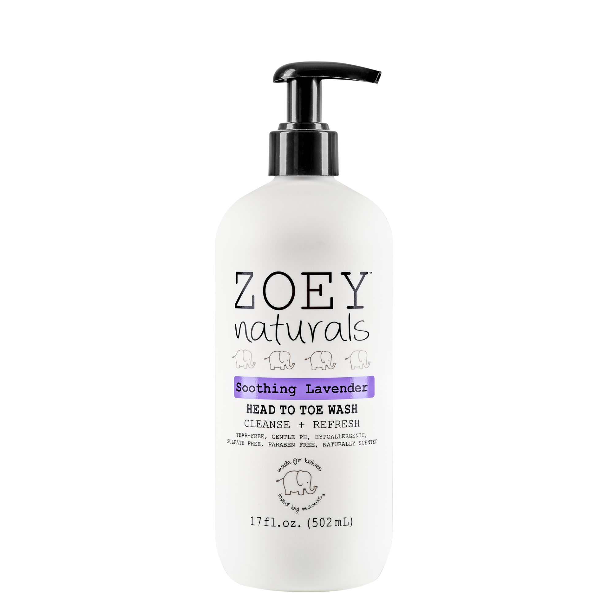 ☆　│ クリーム１&ローション２、ソープ、ルース Zoey Naturals Soothing Lavender Wash