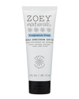 Zoey Naturals SPF 50+ Sheer Finish Mineral Sunscreen 3 oz