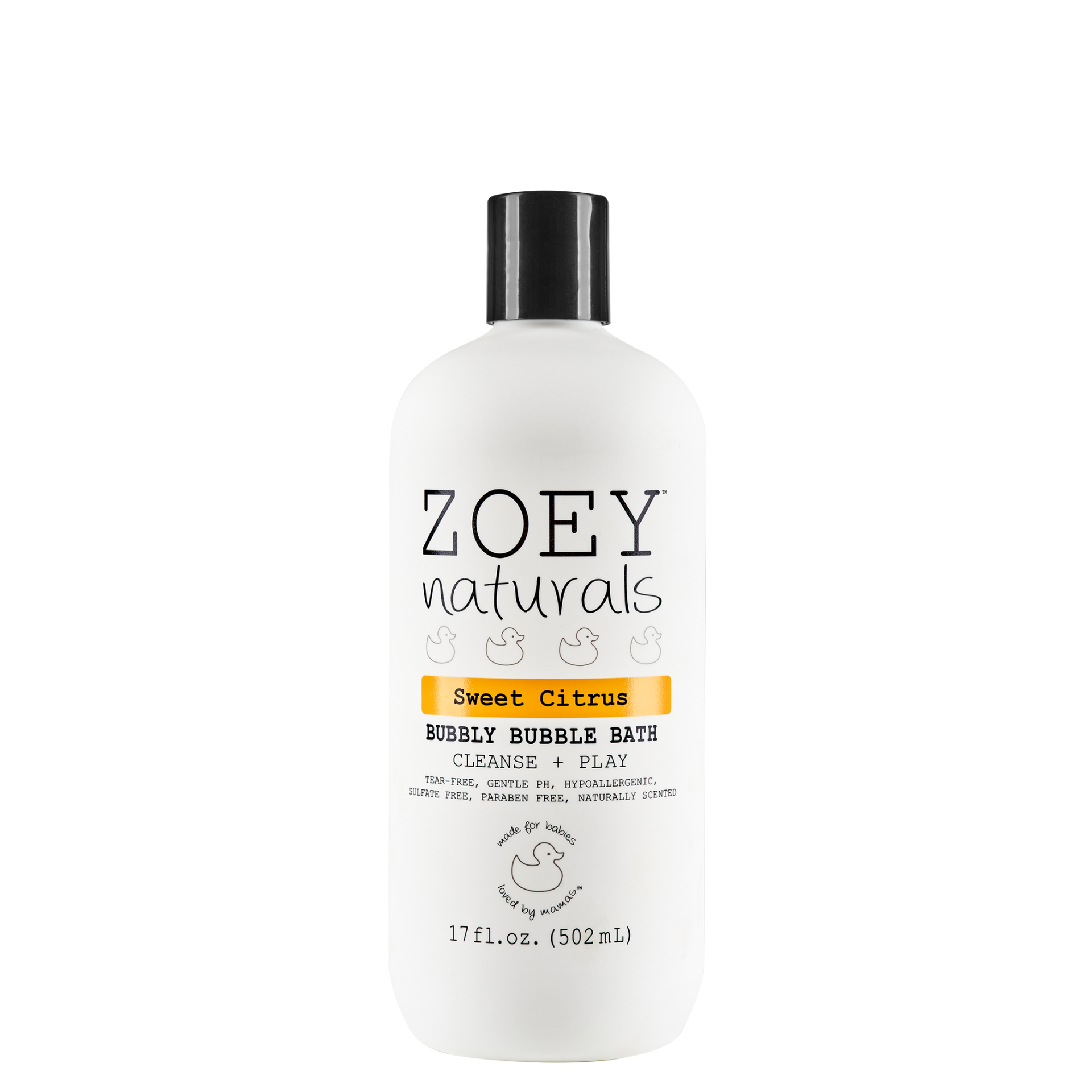 Zoey Naturals Bubbly Bubble Bath Sweet Citrus