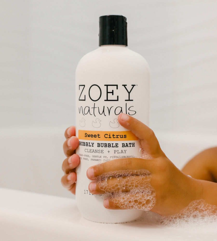 Naturally Scented Citrus Best and Safe Bubble Bath for Kids