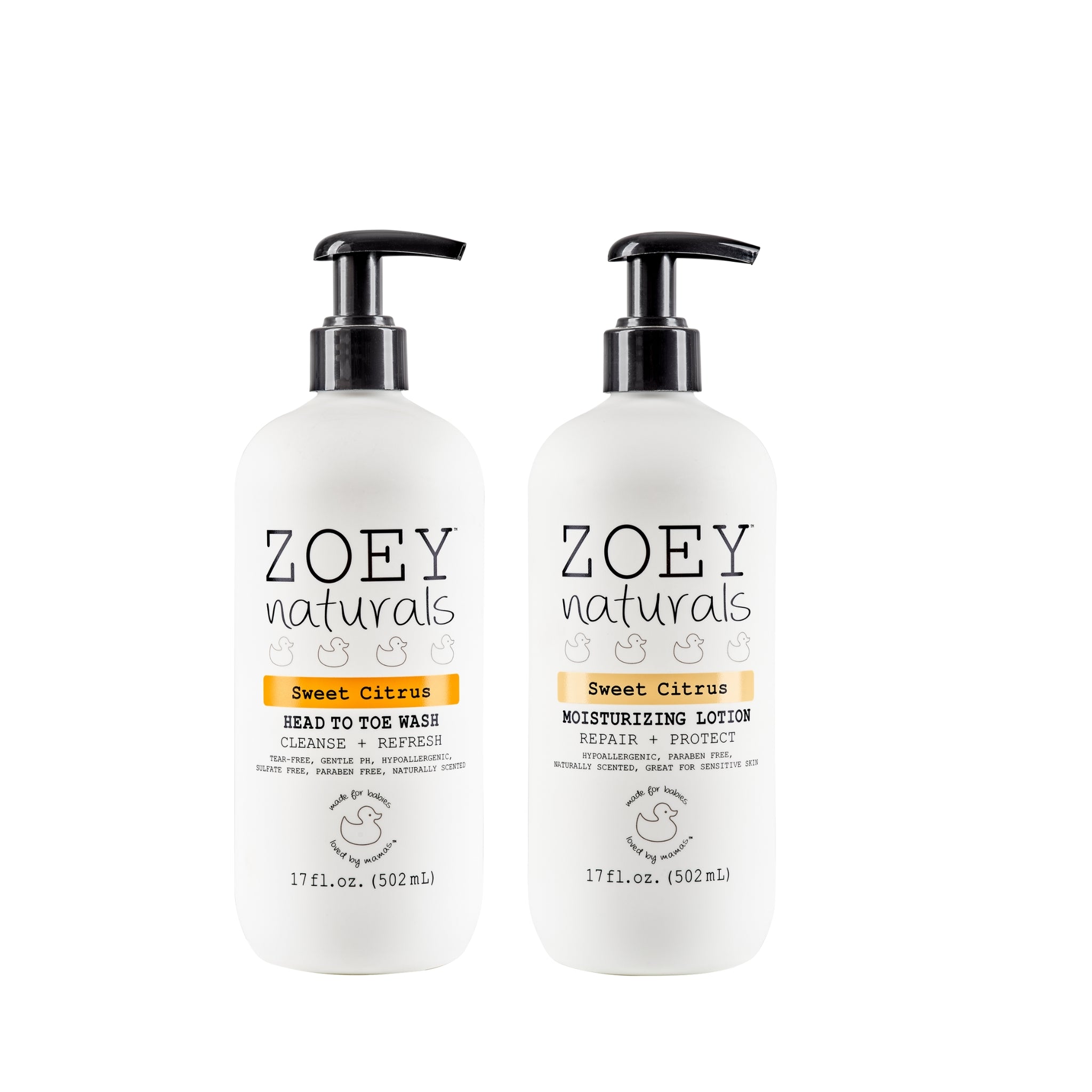 Zoey Naturals Deluxe Skincare Gift Set for Babies and Toddlers