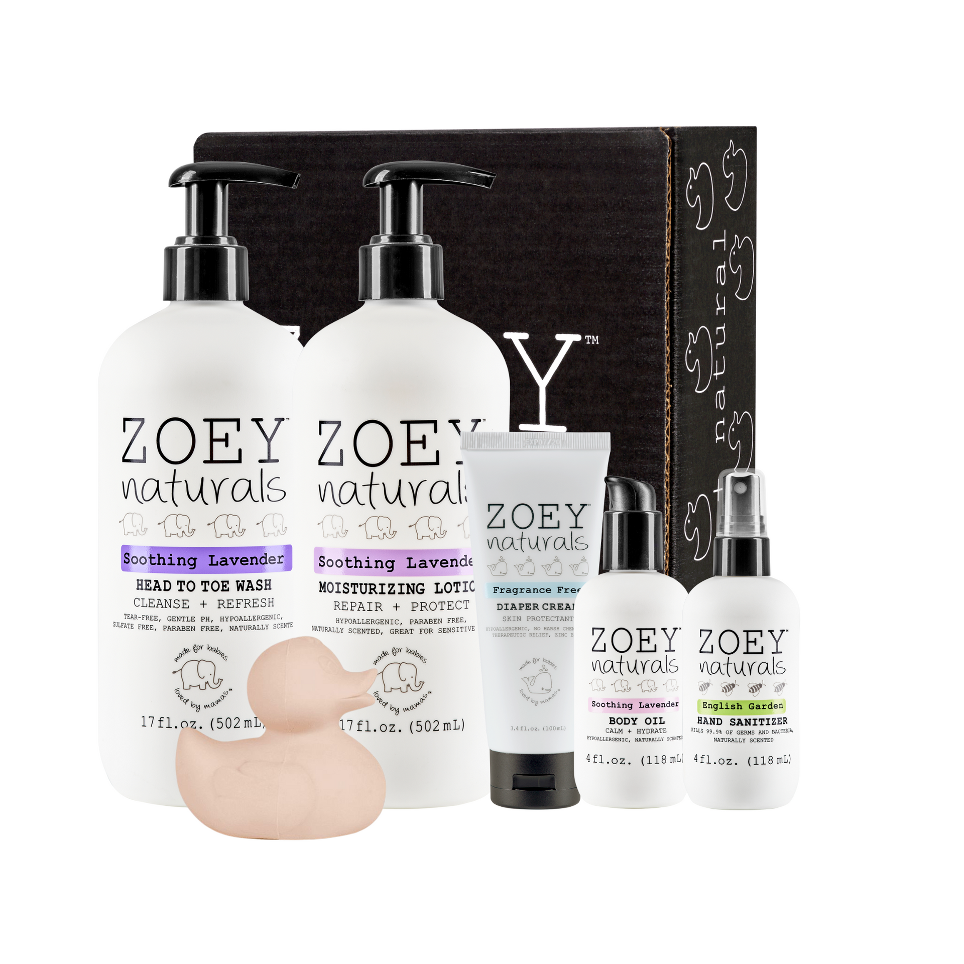 Zoey Naturals Newborn Gift Set
