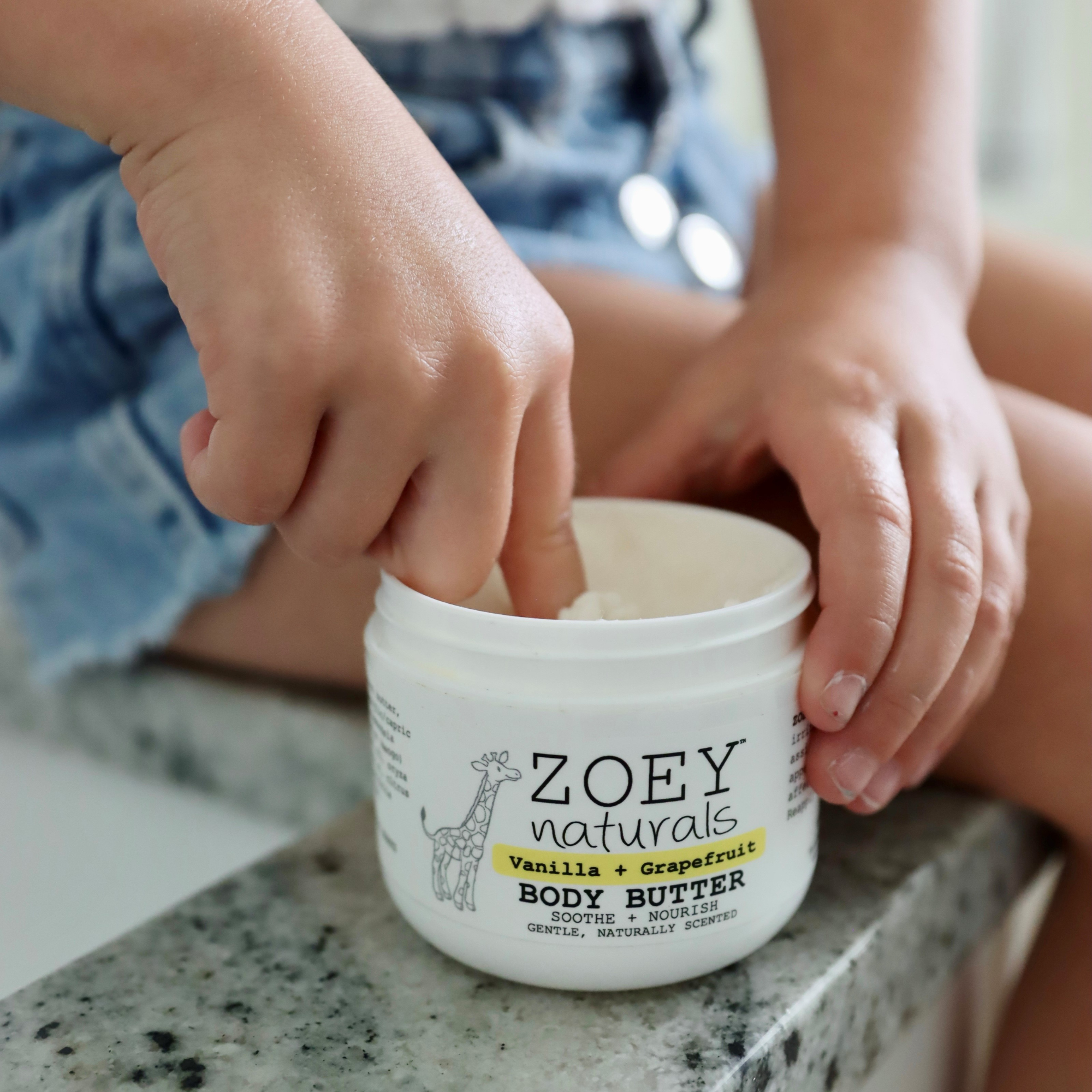 Shea Body Butter for baby cradle cap and pregnancy stretch mark lotion