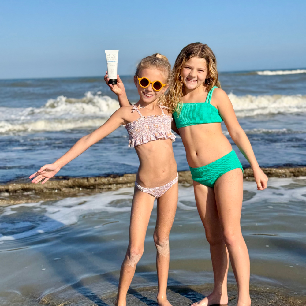 Zoey Naturals SPF 50+ Sheer Finish Mineral Sunscreen for Kids Zoey Naturals SPF 50+ Sheer Finish Mineral Sunscreen for Kids