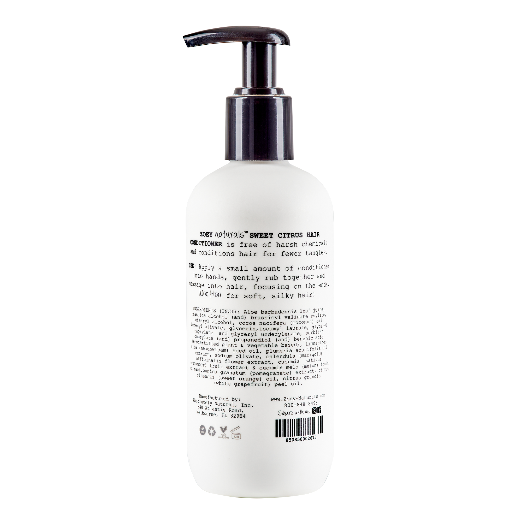 Citrus Natural Hair Conditioner