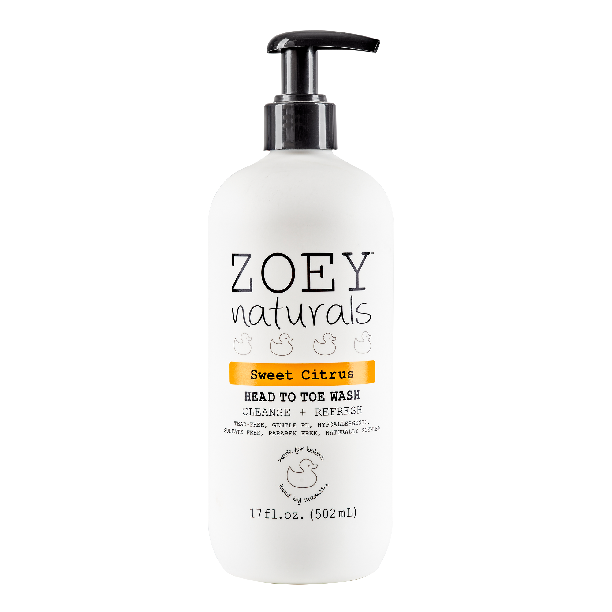 Gentle 2 in 1 baby wash and shampoo