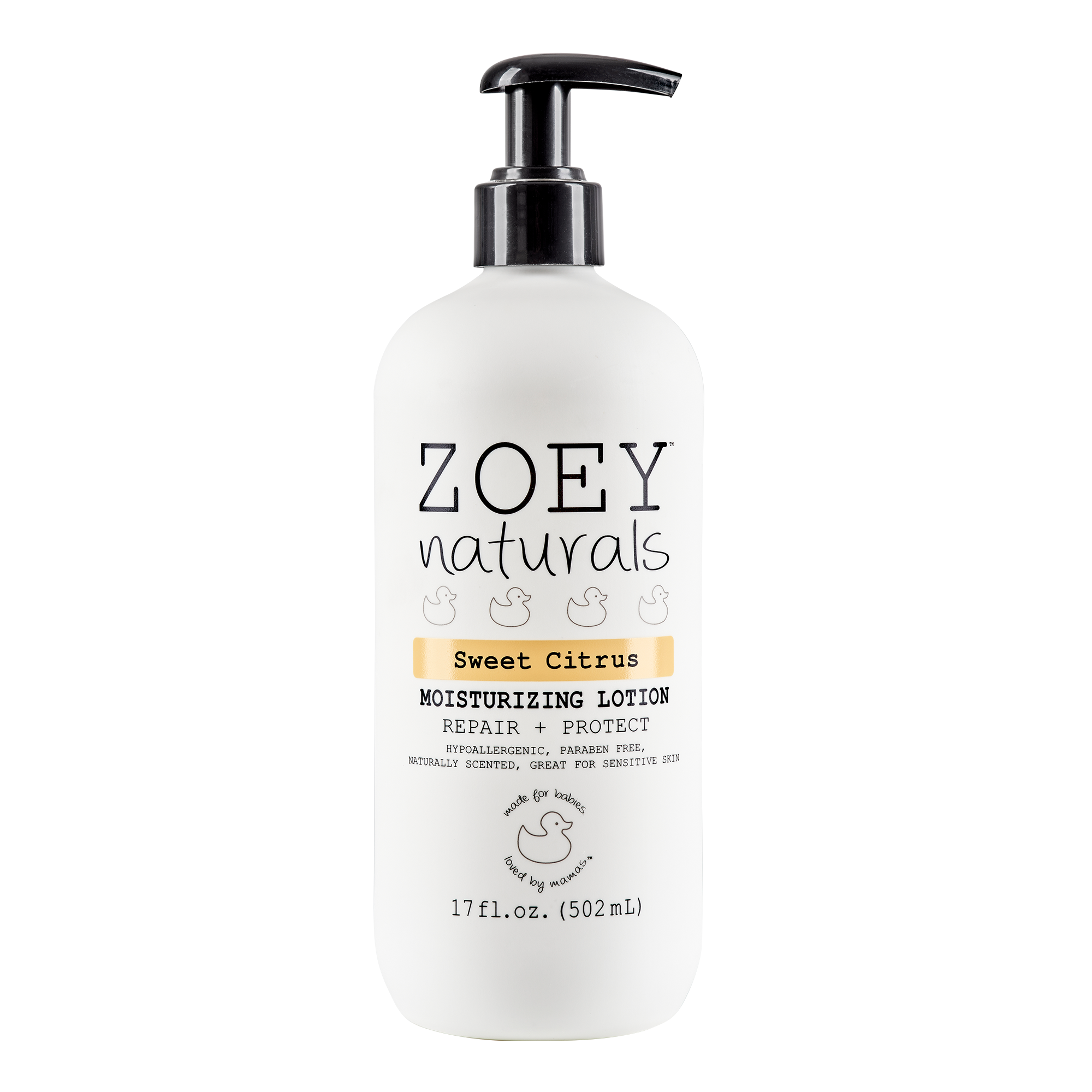 Citrus body lotion for babies and kids